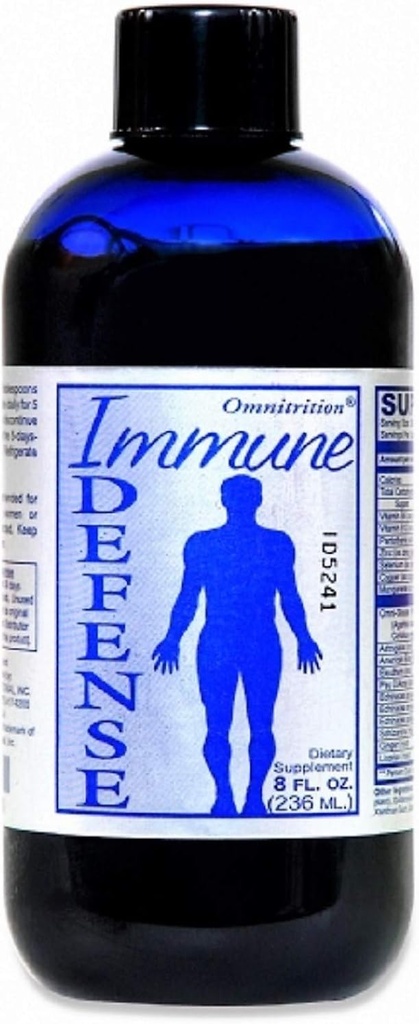 תוספת של Immune Defense Dietary של Omnitrition עם 10 מטאטאים סיניים ו- Antioxidant Band for Optimal Nutrition - 8 Ounceבק