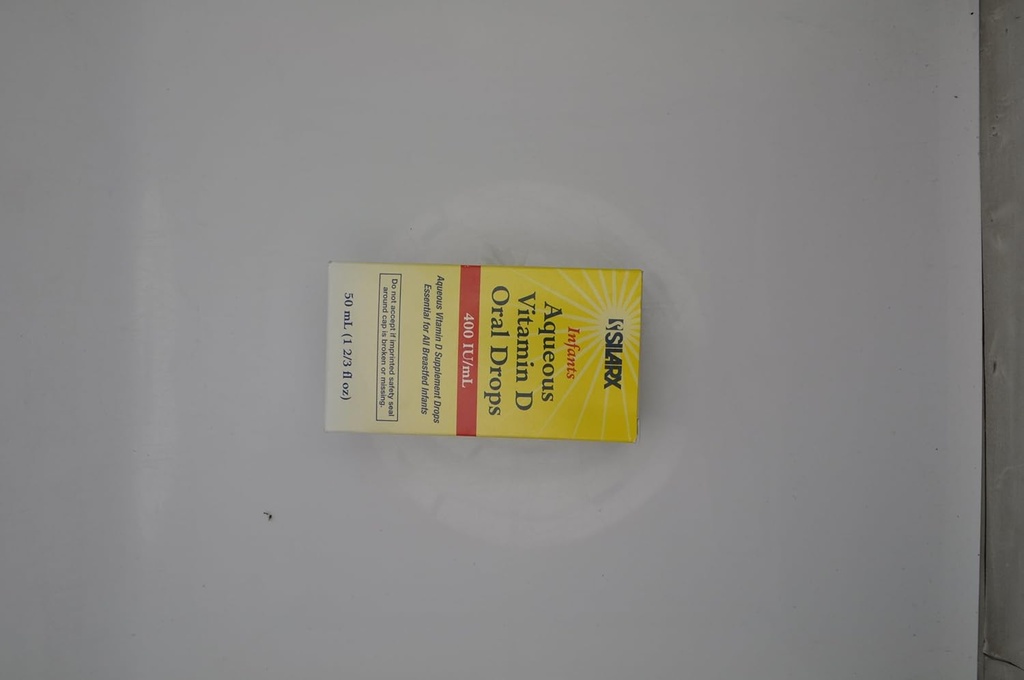 תינוקות Aqueous ויטמין D אוראלי טיפות 400IU / מ"ל 2Pak (2 x 50 מ"ל)