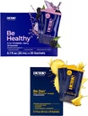 BeMe BeHealthy & BeZen Bundle - נוזל Probiotics & Magnesium Glycinate L-theanine תוספים