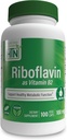 בריאות Thru Nutrition Riboflavin 100 מ"ג ויטמין B2 100 Vegecaps | תמיכה באנרגיה טובה פונקציונלית מטאבולית ומערכת העצבים | 3rd Party Tested | Non-GMO Soy & Gluten Free Hypoallergenic