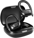 Back Bay Audio Runner 60 Wireless Run Earbuds, 80 Hour Long Battery Life Over the Ear with EarHooks, Wrap Around Earphones Wireless Bluetooth אוזניות עם Microphone, אוזניות באוזניים