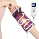 AOBOCO Elbow Heating Pad for Pain Relief - Electric Elbow Wrap for Tendonitis Tennis Elbow & Arthritis - Auto Shut Off & 86 ° F-158 ° F מכוונן טניס אלבו Brace גברים ונשים, צי כחול כחול