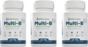 Benfotiamine Multi-B נוירופתיה תמיכה פורמולה 150 מ"ג 120 קפסולות Gelatin לבקבוק - Pack of 3 בקבוקים