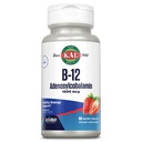 ויטמין B12 Adenosylcobalamin 1000 mcg - B 12 ויטמין, Active B-12 1000mcg עבור נשים וגברים, תמיכה באנרגיה - Strawberry Flavor - 90 ActiveMelt Micro Tablets