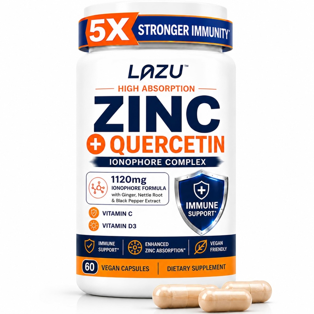 Lazu Virocin - Zinc תוסף - Zinc Ionophore