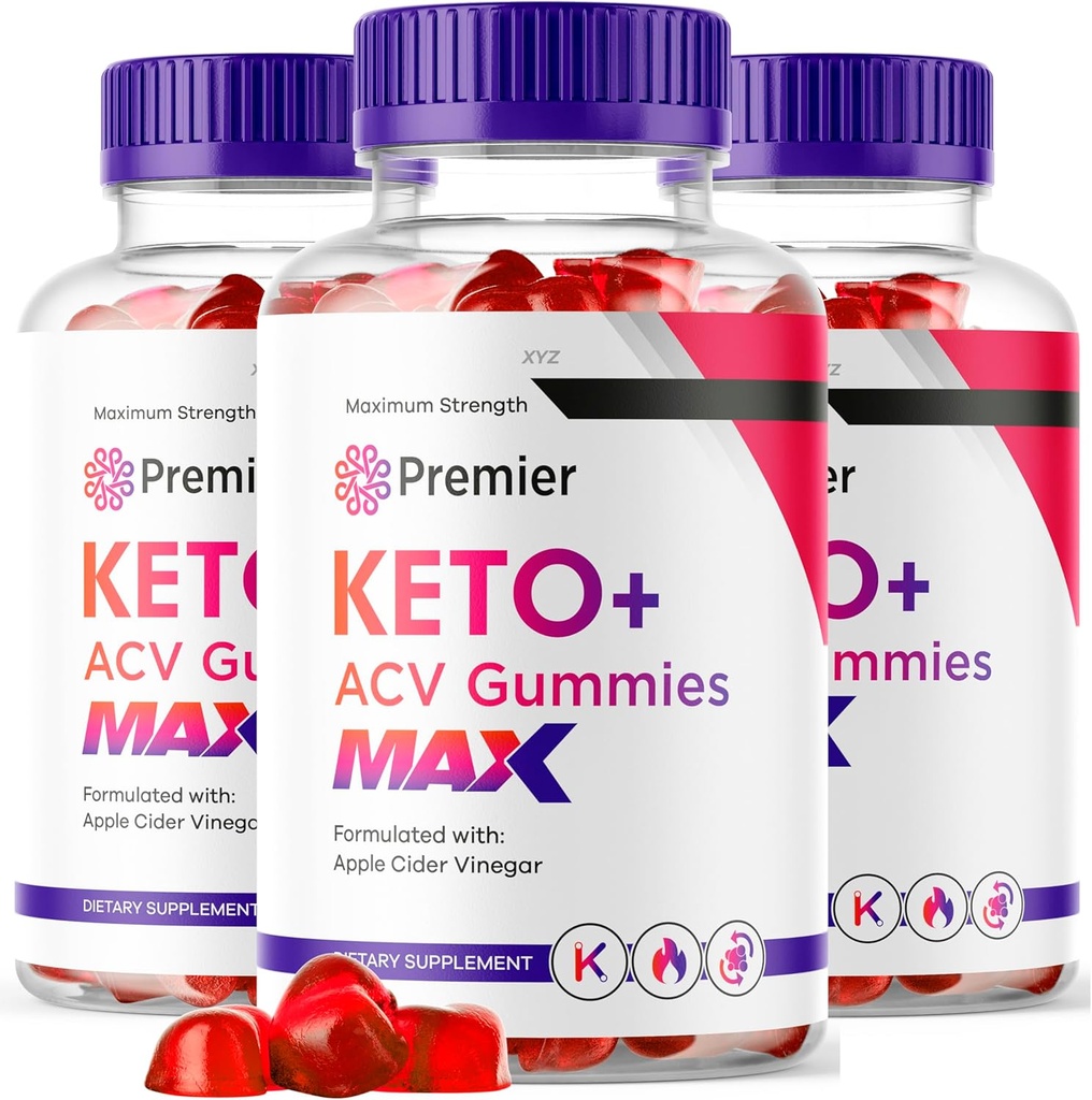 Montty (3 Pack) ראש הממשלה Keto MAX Gummies - PremierKeto ACVmies, ראש הממשלה ACV Keto MAX חניכיים, ראש הממשלה אפל Cider Vinegar Keto MAXmys, 180 חניכיים עבור 90 ימים
