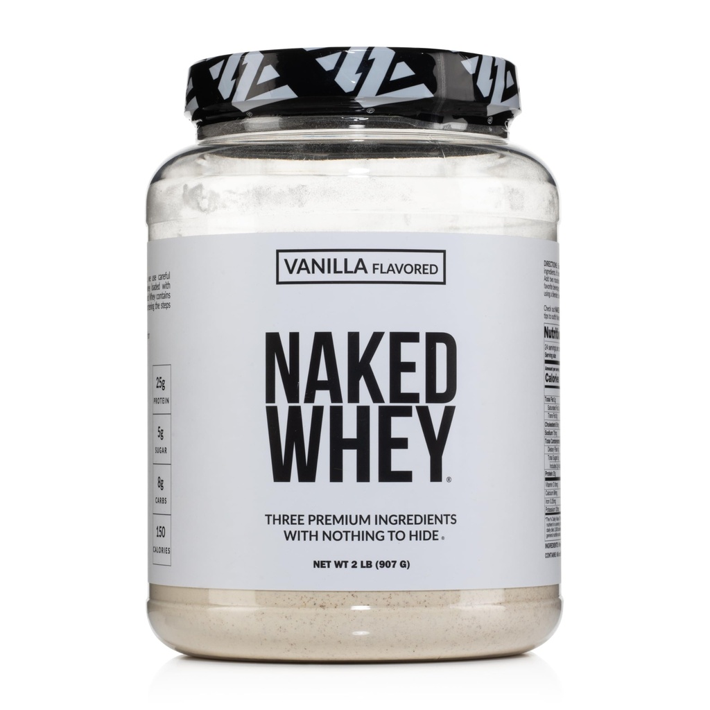 תגית: אבקת חלבון Whey Vanilla - רק 3 Ingredients - צמחייה פד Whey חלבון אבקת, Vanilla Flavor, סוכר קוקוס אורגני, NSF מוסמך, No GMO, No Soy, and Gluten Free - 24 משרתים