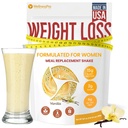 HarMONIFY Meal Shake לנשים עם Vanilla Flavor, Keto Frıendly, כשר Certfied חלבון אבקת, Pre & Probiotics for Easy Digestion, No Sucralose Included, 16,9 Oz Oz