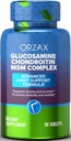 ORZAX All-in-one תומך תוסף עם Glucosamine Chondroitin MSM - Turmeric, Collagen, Bromelain & Boswellia לחלץ קפסולות, פונקציונליות ונוחות - 90 טבליות