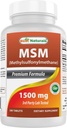 Best Naturals MSM 1500 מ"ג 180 טבליות