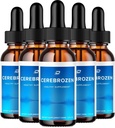 Cerebrozen Tinnitus אוזניים טיפות - Cerebrozen 24, Cerebrozen נוזל טיפות, Cerebrozen ביקורות, Cerebrozen טיפות עבור אוזן הקלה (5 Pack - 300 ML)