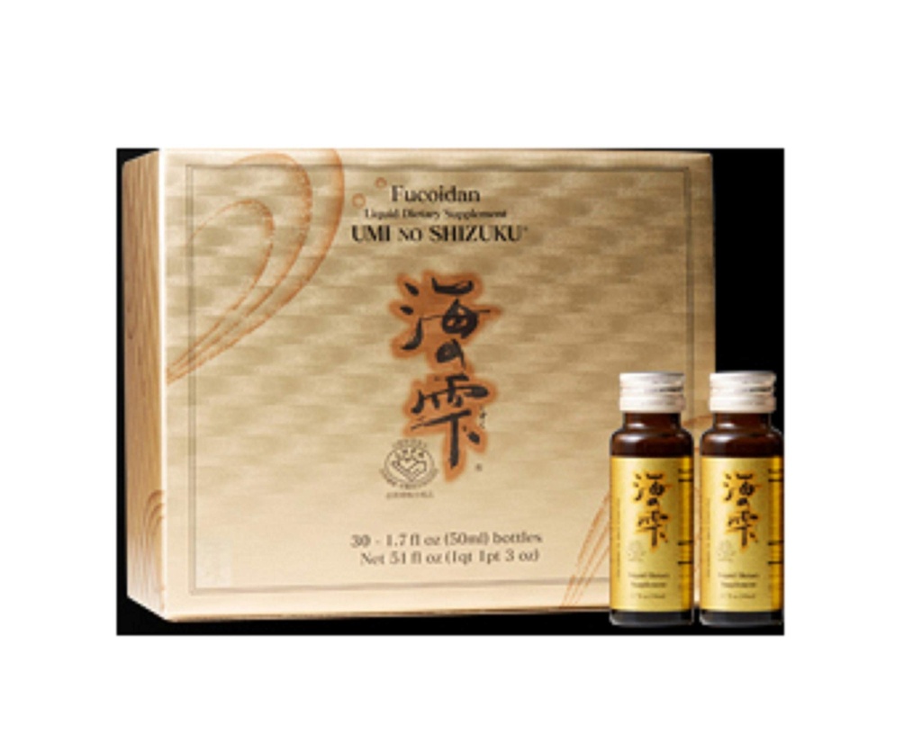 חומצה מסוג Pure Seaweed Extracted עם תרכובת ויטמין Agaricus Mushroom Optimized Immune Support בריאות תוספת של 30 בקבוקי נוזל (50ML/Bottle)
