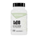 NutraBio CoQ10 תוספת תזונתית, תפקוד לב בריא ואנרגיה סלולרית ייצור, 100 מ"ג - 60 קפסולות
