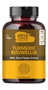Boswellia לחלץ קפסולות (90 קפסולות) 1000 מ"ג - Boswellia Serrata עם 95 Black Pepper Extract and Curcuminoids Extract and 65% Boswellia Extract.