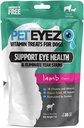 PetEyez Tear Stain Remover ויטמין Treats for Dogs - Support Eye Health &duction Itching & Tear Stain Buildup - 100% Natural Dog Treats with Superfoods, Antioxidants & Foodsents - Lamb Flavor - 1oz Stain Buildup