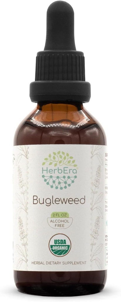 B60 אלכוהול-Free Herbal Extract Tincture, Bugleweed (Lycopus Virginicus) (2 oz)