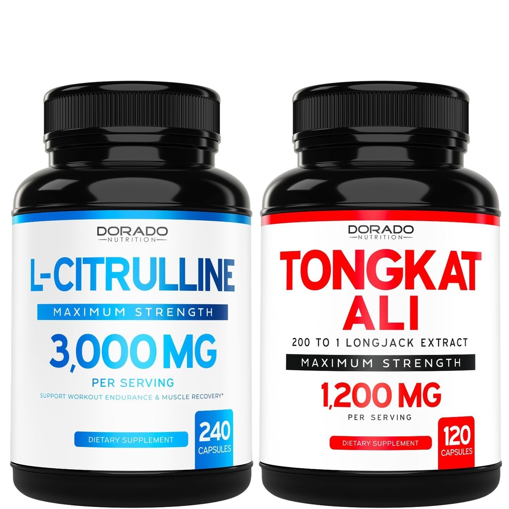 L Citrulline 3000 מ"ג תוסף (240 ספירה) L Arginine & Nitric Oxide Pills - טונגקט עלי עבור גברים 1200 מ"ג 200 ל 1 הפקה - (120 Count) תמיכה כוח,Drive & אתלטיקה ביצועים - טבעוני & USA Made Made