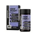 OnNIT New Mood Daily Stress תומך קפסולות, IGTM Non-GMO נבדק, Sleep and Mood Support Supplement for Men and Women, Daily Stress Management קפסולות, 60 Count