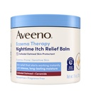 Aveeno Eczema Therapy Nighttime Itch הקלה Balm, קרם אקזמה עבור הגוף, Moisturizing קולואידית Oatmeal & Ceramide פורמולה, ריח חינם, Soothing יבשה עור, 11 fl oz oz