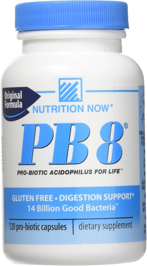 PB8 Acidophilus Probiotic, 120 ספירה (Value Pack of 3)