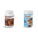 Quest Nutrition Chocolate Milkshake חלבון אבקה, 22g חלבון, 1g Sugar, Low Carb, Gluten Free, 3 פאונד, 43 משרתים & עוגיות אבקת חלבונים; 20 גרם חלבון; 1g סוכר; Low Carb; Gluten Freeten Freeten, 3 פאונד, 43 ליטרים ועוגיות ו Cream חלבון אבקת חלבון; 20g חלבון; 1g סוכר; נמוך פחמימות; Gluten Freeten Freeten Freeten חינם