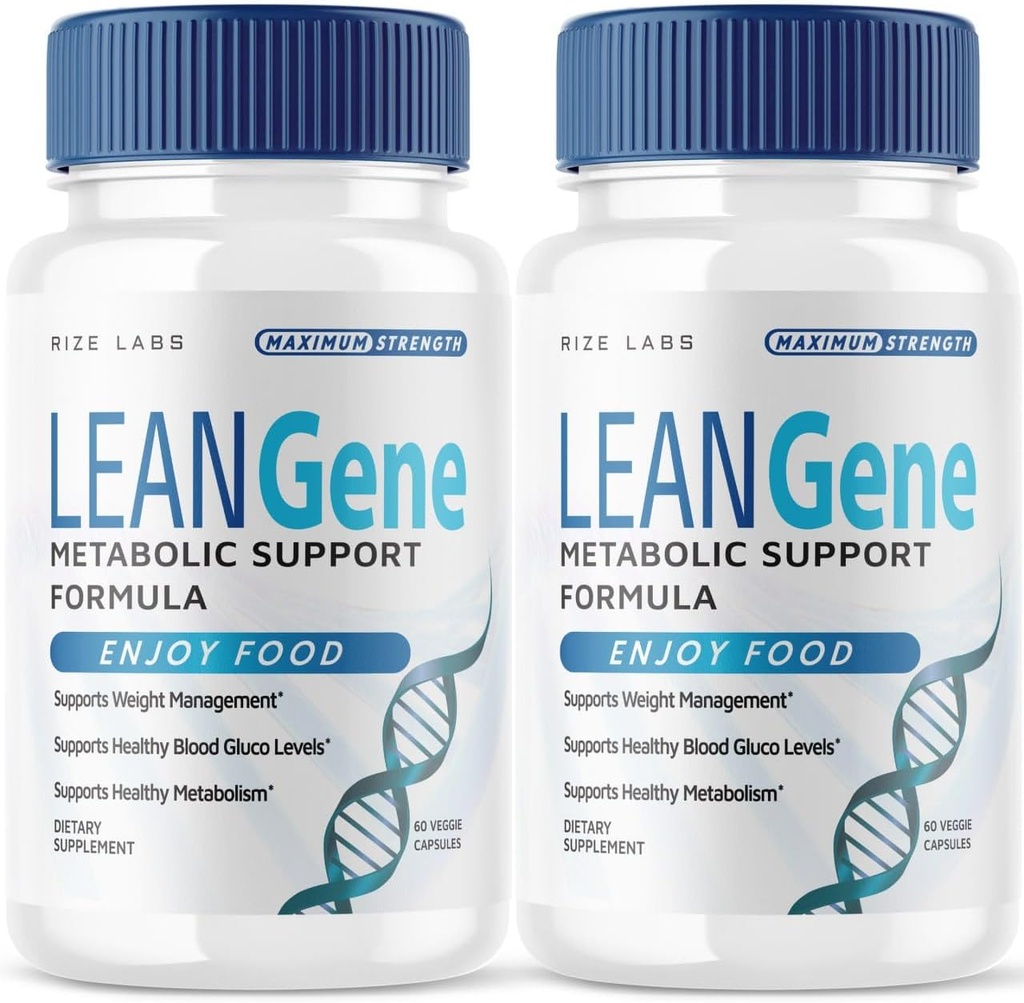 להדגים את המעבדות Lean Gene Supplement, Metabolic Support Formula, Lean Gene for Advanced Weight Loss, Lean Gene Maximum Power כמוסות, LeanGenex All-Natural Pills (120 קפסולות) (Pack of 2)