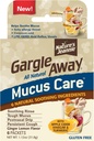 Gargle Away by Nature's Jeannie All Natural Mucus Care-Soothes Mucus, Post Nasal Drip, Persistent Cough, 6 Packets, ג'ינג'ר לימון פלמור