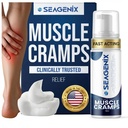 עזרה עבור שריר Cramps Foam - Fast-Acting for Spasms and Leg Soreness - Magnesium Sulfate - להפסיק למנוע Cramps - All Natural Rehab Recovery - Legs, Calves, צוואר, גב, כאב משותף להקלת כאב