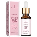 Roycederm Stye Eye Treatment Serum: Natural Stye Remover עבור Styes Chalazion ו Blepharitis - בטוח ומהיר הקלה (0.68 Fl Oz (Pack of 1)