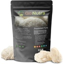 Go Nutra - אבקת Mane של אריה, פוטנט 10:1 אבקת Mane Mushroom עם 30% Polysaccharides, Pure Lion's Mane לחלץ תה, Juice, מים ועוד, non-GMO, טבעוני 4 oz oz oz oz