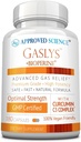 מוסמך מדע Gaslys - Digestive Tract, Gas ו Stomach תוסף - עם אבקת Artichoke, ג'ינג'ר, Fennel Seed - 180 Count - Pack of 1