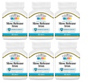 21st Century Slow Release Pills - 60 ct, Pack of 6 - Packaging May Vary