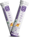 Melatonin Effervescent Tablets (מנגו מתוק, 30 הרוזן) - קפסולות מלטונין unsolvable מלטונין w / L-theanine, Chamomile, & More - Sleep Aid for Adults - טבעוני, non GMO Melatonin תוסף