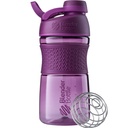 בלנדר בוטל 20Ounce SportMixer Twist Cap Tritan Grip Shaker Bottles, צי ו- Plum
