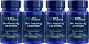 Life Extension Skin Re Storage Ceramides, 30 קפסולות צמחוניות נוזליות (Pack of 4)