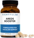 AREDS Booster שונה פורמולה מאשר AREDS 2 | מכיל Resveratrol, Quercetin, & Green Tea Extracted