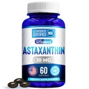 אנו אוהבים ויטמינים Astaxanthin 10 מ"ג Softgel - תוספי Astaxanthin גבוהים מן Haematococcus Pluvialis - משפר את העין, Joint, Skin Health & Energy Levels - Count, 2 חודשים אספקה