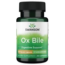 סוונסון Ox Bile - תקן 90 מ"ג 60 ק"ג (1 Pack)