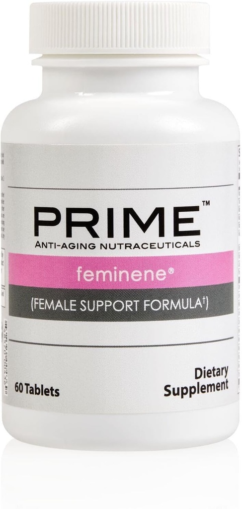 תמיכה נשית Feminene, עוזר להפחית פלאשים & לילה הזעה Associated עם Menopause, עוזר Stabilize Mood | Prime by Market America (30 משרתים)
