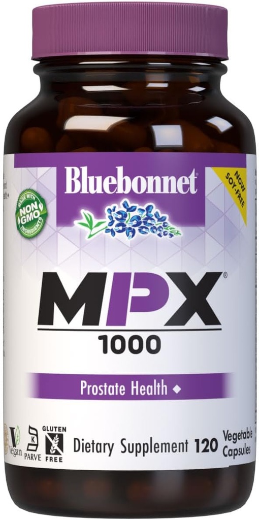 BlueBonnet MPX 1000 Prostate תמיכה תוסף, 120 הרוזן