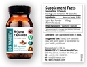 DR WAKDE's Arjuna כמוסות (Perinalia arjuna) | 60 Veg Caps | Ayurvedic | טבעוני | 100% Herbal | Quantity הנחות | אותו יום Dispatch