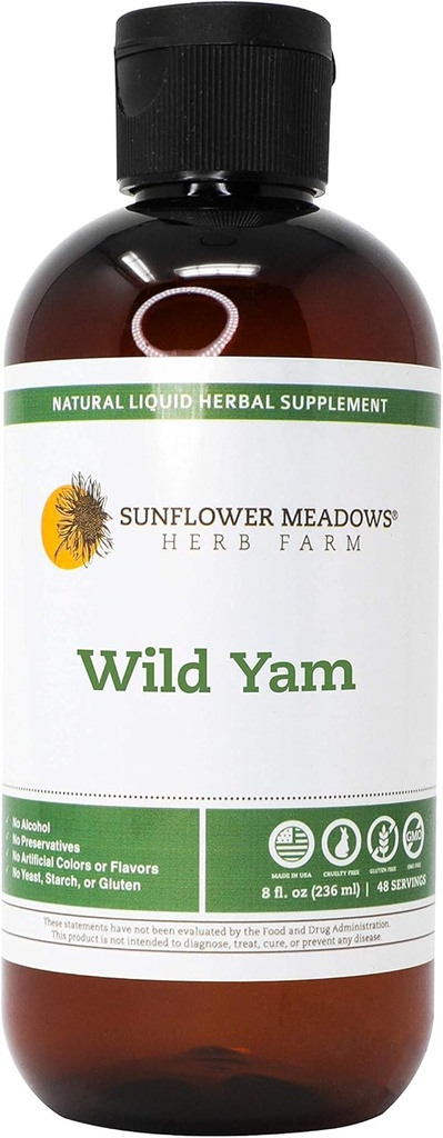 Wild ים נוזלי צמחי תוספת - 8oz- אלכוהול חינם, non-GMO, מיוצר עם רכיבים אורגניים