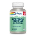 SOLAרי Lipotropic 1000 פלוס עם Betaine HCl & High Potency B-6, בריאות עיכול, אנרגיה, ותמיכה מטאבוליזם שומן, Lipotropic Complex Plus Aloe Vera, 60 יום ערב, 30 משרתים, 180 קפסולות