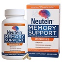המוח הטבעי Booster for Memory, Concentration & Brain Health - תוספת כוח מבוסס צמחים עבור מבוגרים ומבוגרים, המיוצר בארה"ב (60 קפסולות / 30 משרת)