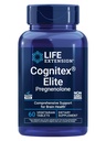Life Extension Cognitex® Elite Pregnenolone, sage, Blueberry, ashwagandha, phosphatidylserine, Advanced Formula, Attention, Focus, Memory, Gluten-Free, non-GMO, Vegetarian, 60 טבליות