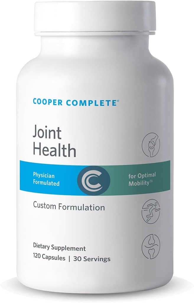 קופר שלם - תוסף בריאות משותף - Glucosamine, Chondroitin, Gelatin, Bromelain - 30 משרתים לבקבוק. חבילה של 3