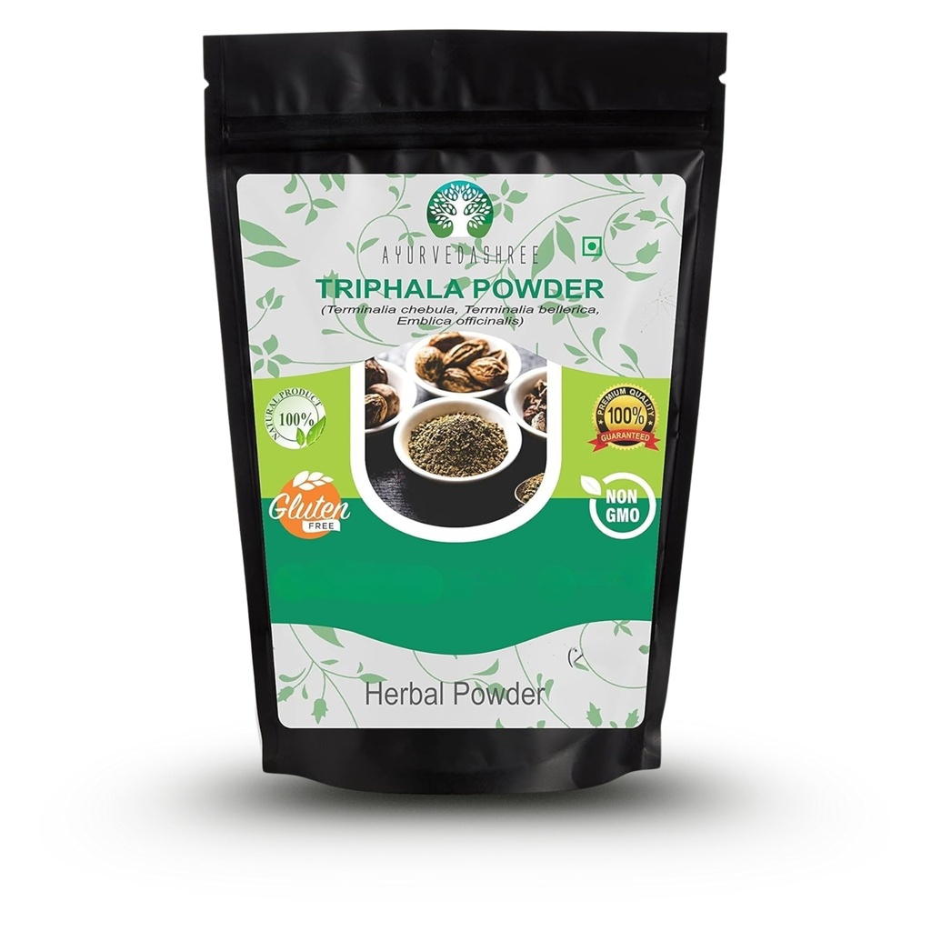 אבקת Triphala 200 Gm | שילוב של Amla, Haritaki & Bibhitaki