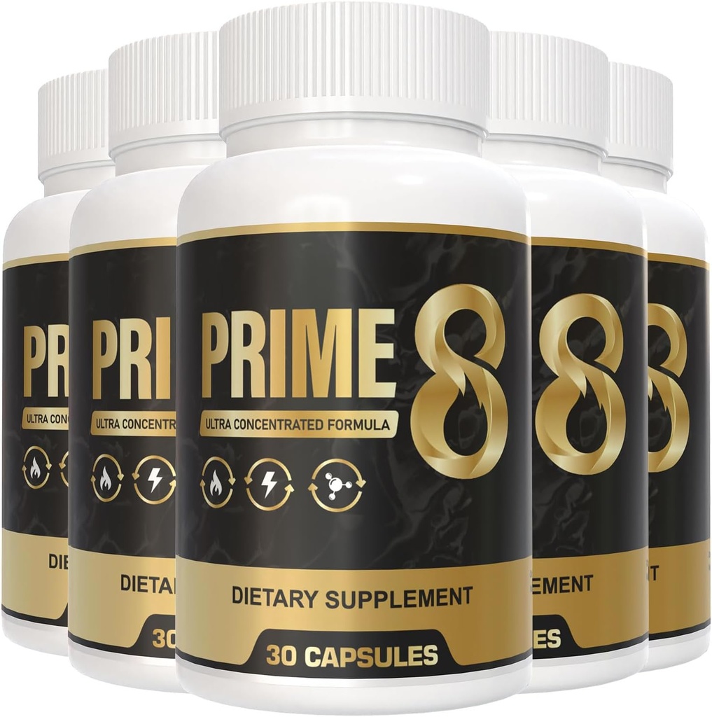 PRIME 8 100% אותנטי מקורי | פורמולה רשמית של פרימה (5 Pack) ל-150 ימים