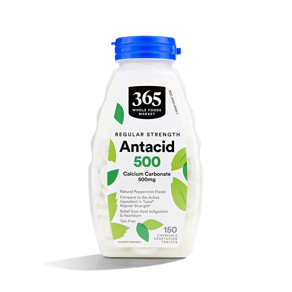 365 על ידי Whole Foods Market, Antacid כוח קבוע, 150 הרוזן