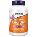 עכשיו תוספים, Lecithin 1200 מ"ג עם טבעי קורה Phosphatidyl Choline, 100 Softgels
